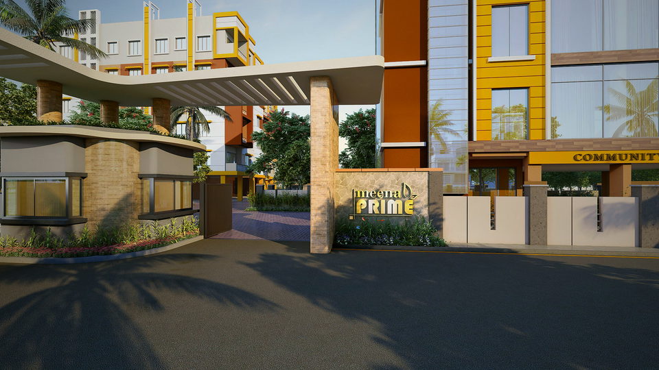 Meena Prime gate and arrival render