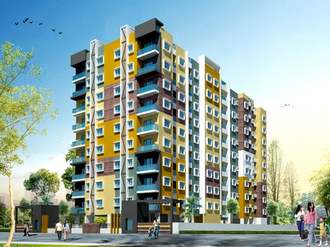 Meena Ecovista project by GM Group in New Town