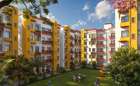 Meena Residency project by GM Group in Teghoria
