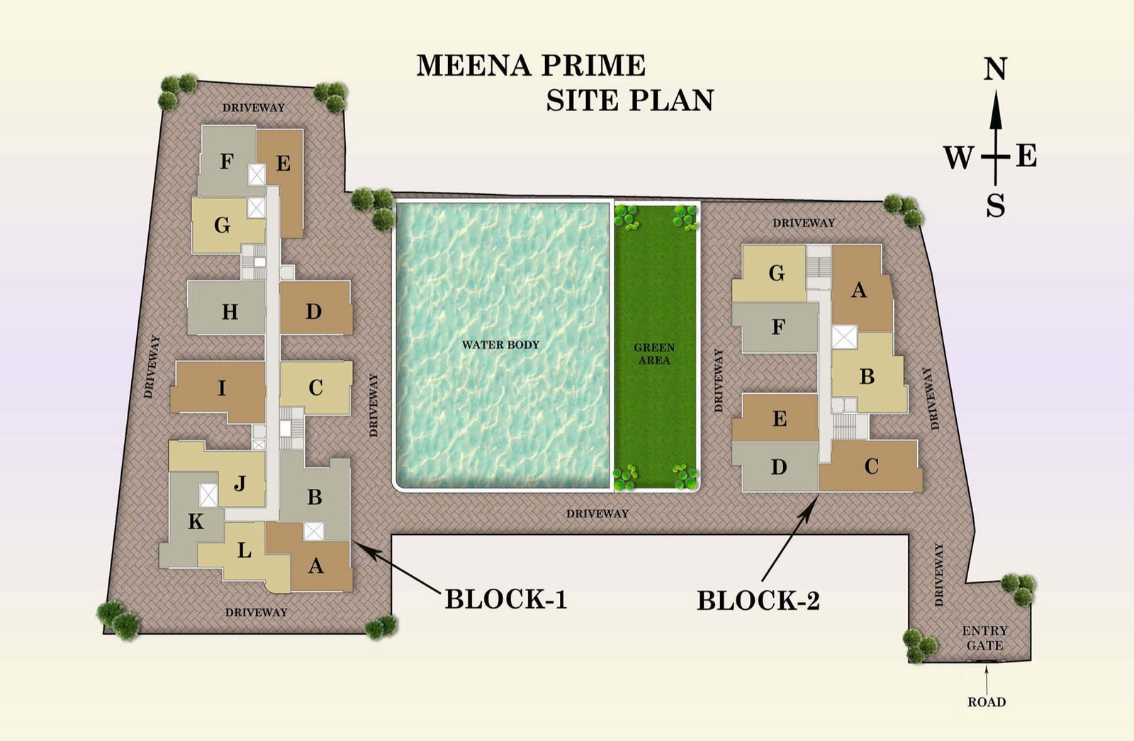 Large Meena Prime site plan
